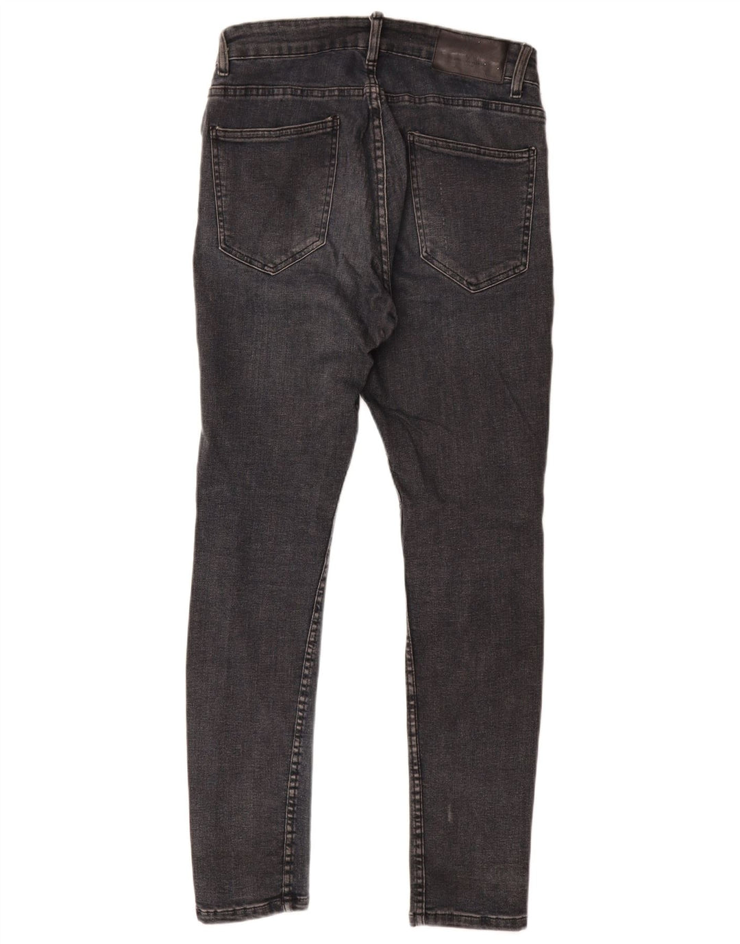 Zara Mens Slim Jeans EU 40 Medium W31 L31 Navy Blue Cotton
