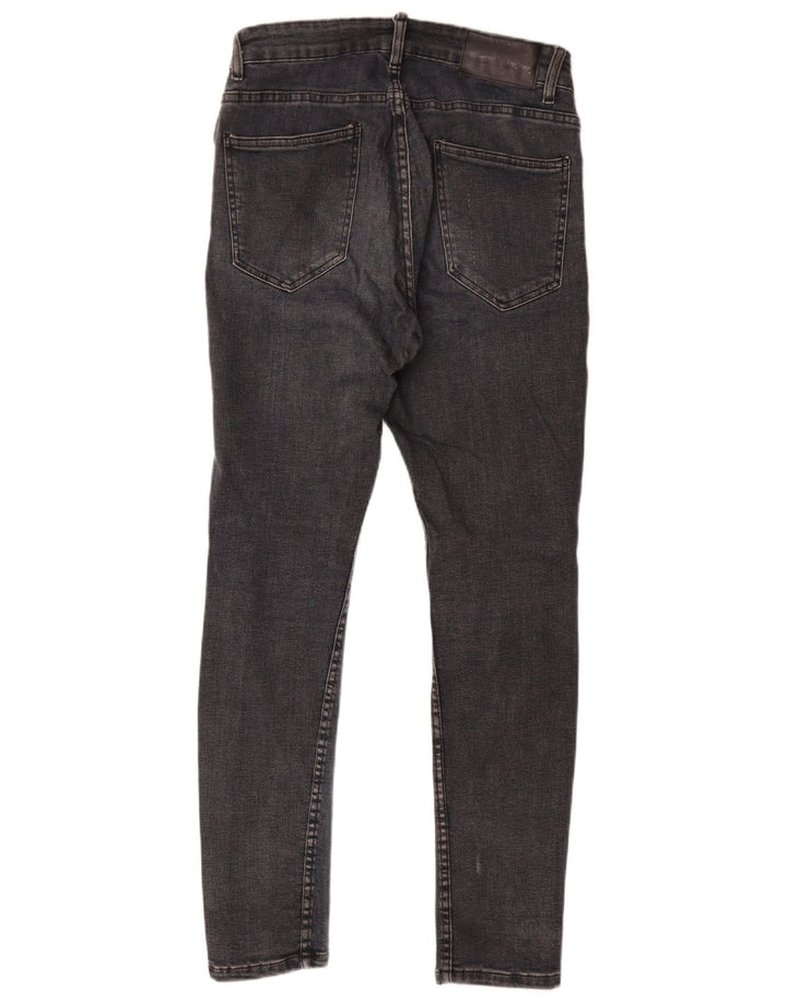 Zara Mens Slim Jeans EU 40 Medium W31 L31 Navy Blue Cotton