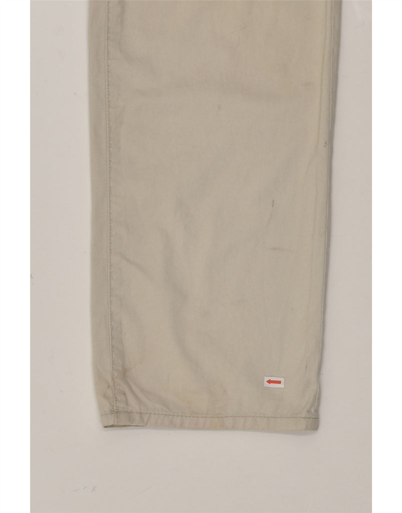 CALVIN KLEIN Mens Slim Casual Trousers W32 L31 Beige Cotton | Vintage Calvin Klein | Thrift | Second-Hand Calvin Klein | Used Clothing | Messina Hembry 