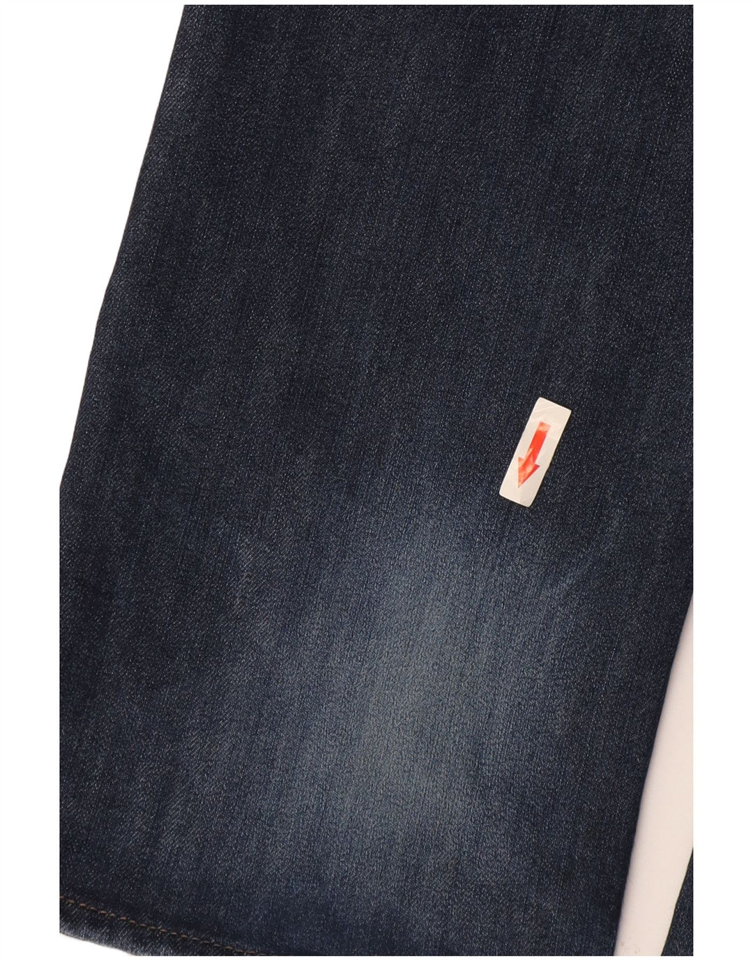Gas Womens Straight Jeans W30 L34 Navy Blue Cotton