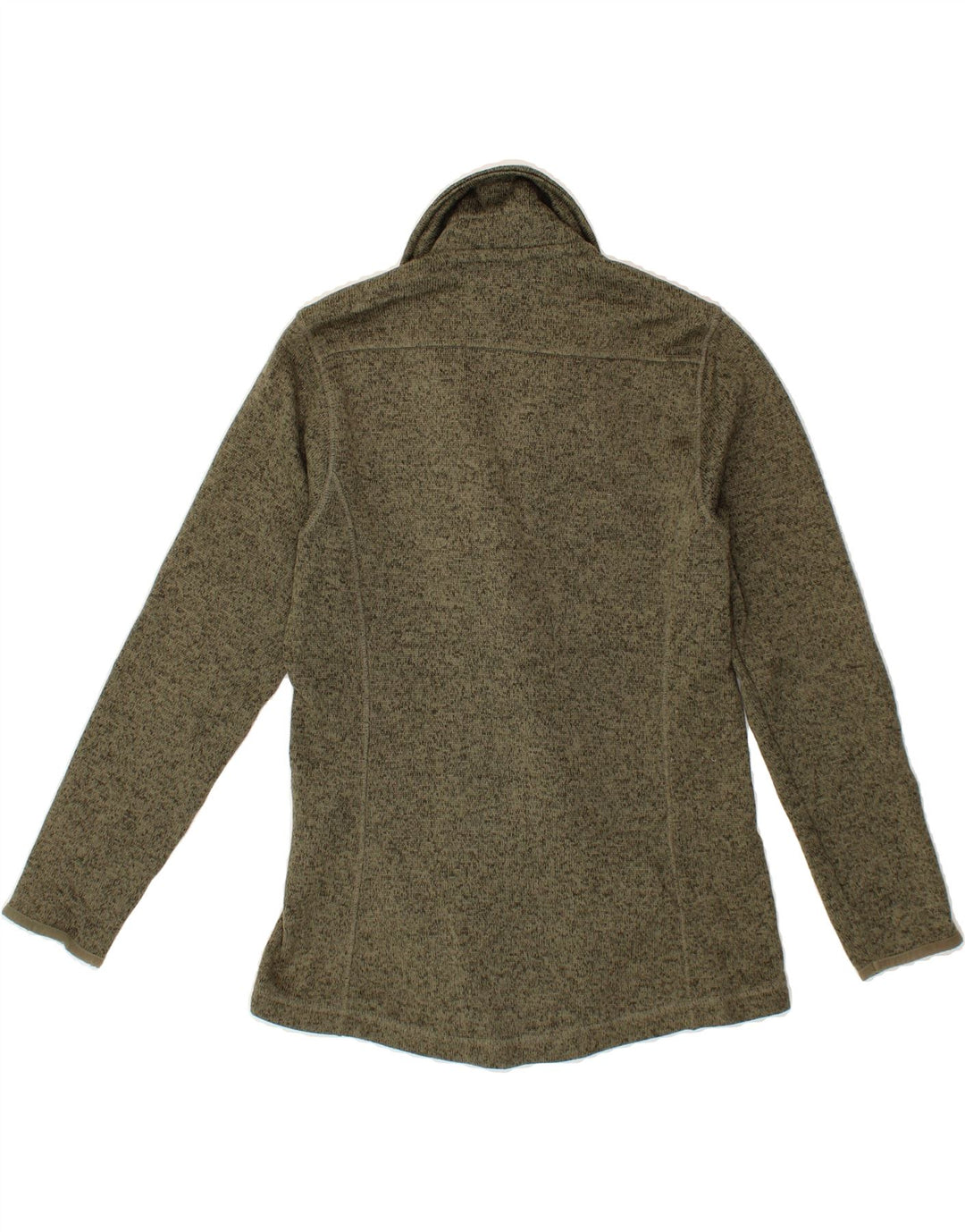 EDDIE BAUER Womens Double Breasted Blazer Jacket UK 10 Small Khaki Flecked Vintage Eddie Bauer and Second-Hand Eddie Bauer from Messina Hembry 