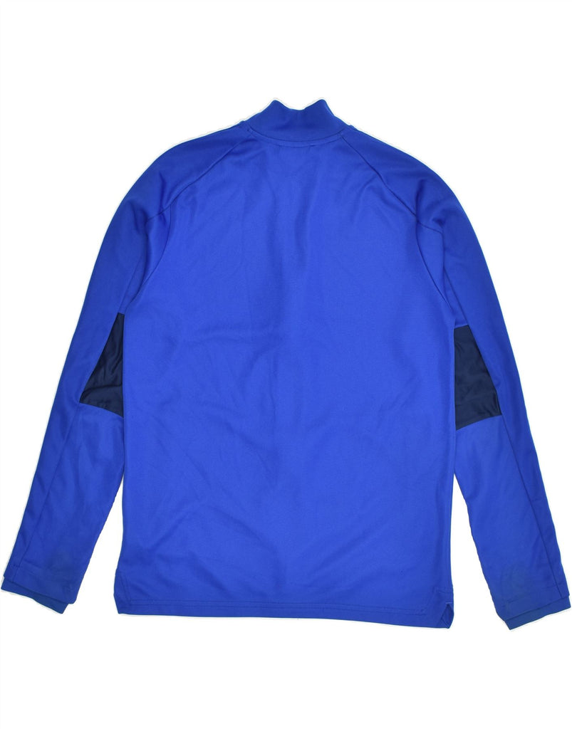 ADIDAS Boys Tracksuit Top Jacket 13-14 Years Blue Polyester | Vintage Adidas | Thrift | Second-Hand Adidas | Used Clothing | Messina Hembry 