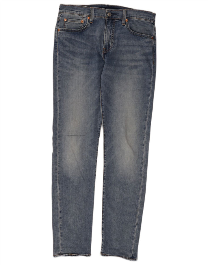 Levi's Mens 512 Slim Tapered Jeans W29 L32 Blue Cotton