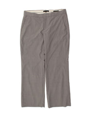 BANANA REPUBLIC Womens Logan Casual Trousers US 12 Large W32 L30 Grey