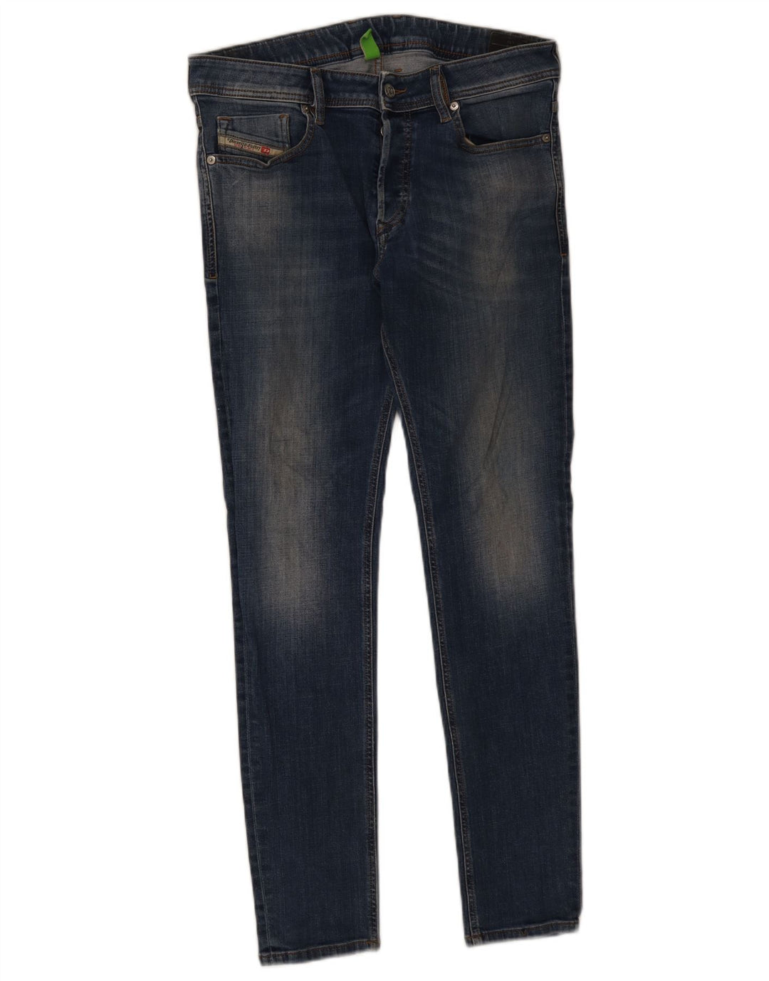 Diesel Mens Skinny Jeans W33 L30 Blue Cotton
