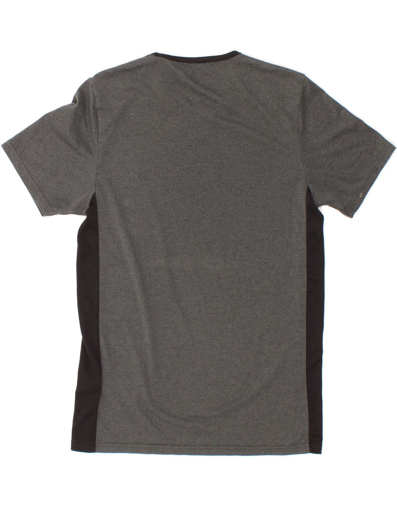 ADIDAS Mens T-Shirt Top Small Grey Polyester Vintage Adidas and Second-Hand Adidas from Messina Hembry 
