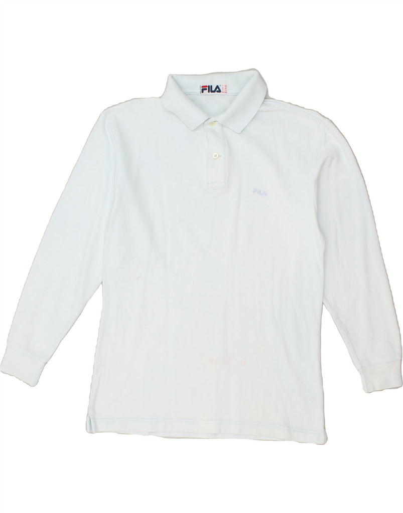 FILA Mens Polo Shirt 2XS Blue | Vintage Fila | Thrift | Second-Hand Fila | Used Clothing | Messina Hembry 