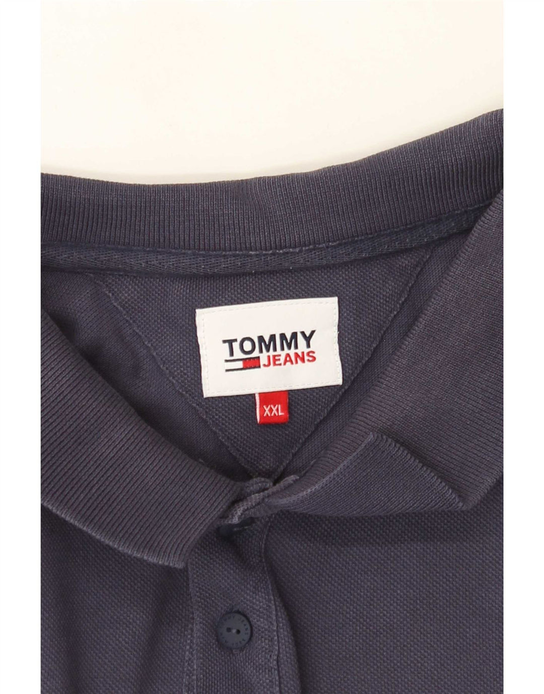 Tommy Hilfiger Mens Polo Shirt 2XL Navy Blue