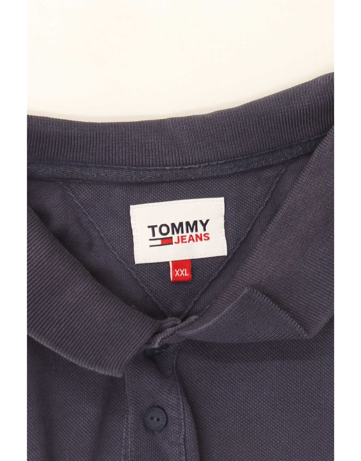 Tommy Hilfiger Mens Polo Shirt 2XL Navy Blue