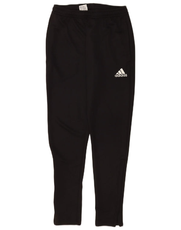 Adidas Mens Tracksuit Trousers Small Black Polyester Sports