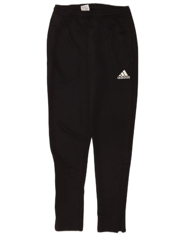 Adidas Mens Tracksuit Trousers Small Black Polyester Sports