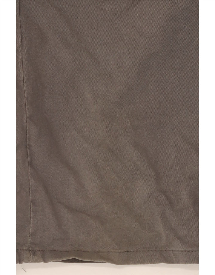 Jack & Jones Mens Chino Shorts W34 Large Grey Cotton