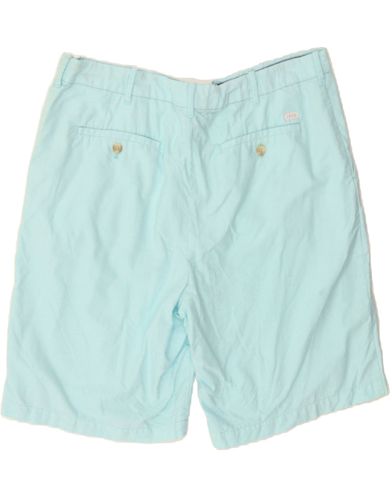 IZOD Mens Chino Shorts W38 XL Blue Cotton Vintage Izod and Second-Hand Izod from Messina Hembry 