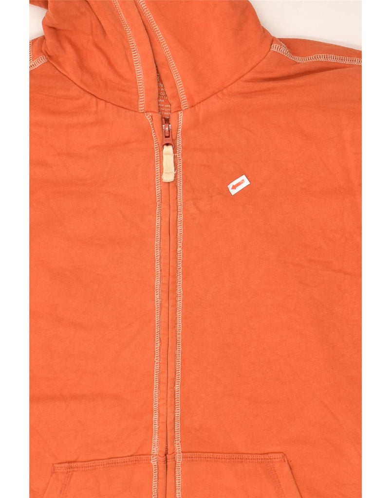 L.L.BEAN Boys Zip Hoodie Sweater 15-16 Years XL Orange Cotton | Vintage L.L.Bean | Thrift | Second-Hand L.L.Bean | Used Clothing | Messina Hembry 