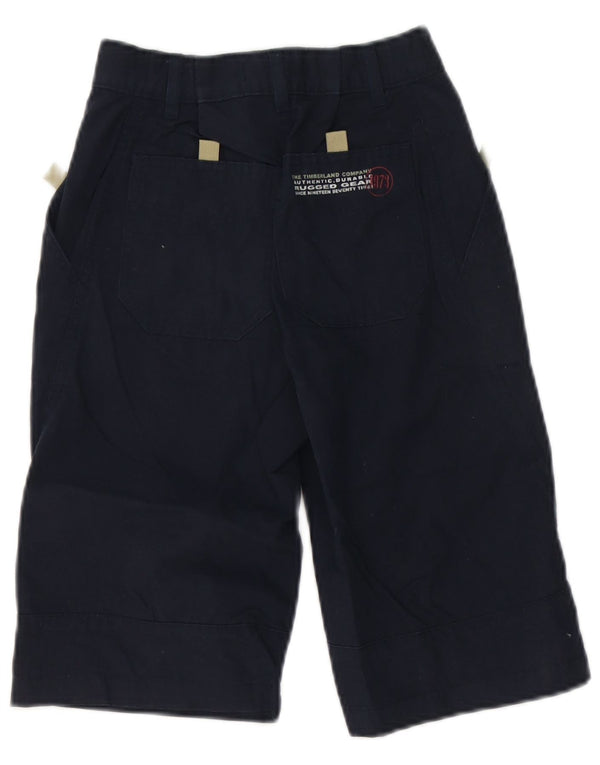Timberland Boys Chino Shorts 7-8 Years W22  Navy Blue Cotton