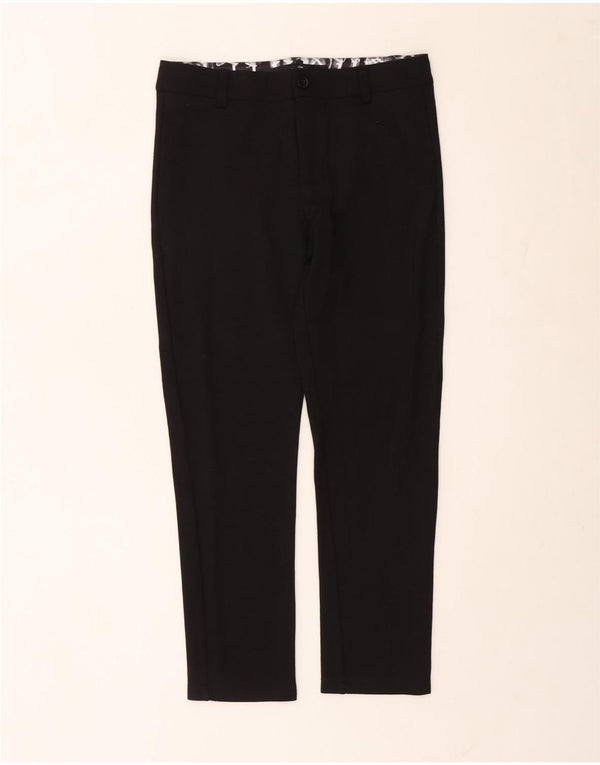 Richmond Boys Slim Fit Chino Trousers 13-14 Years W30 L27 Black Viscose