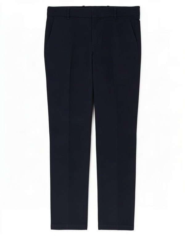 Zara Womens Slim Chino Trousers Medium W28 L28 Navy Blue