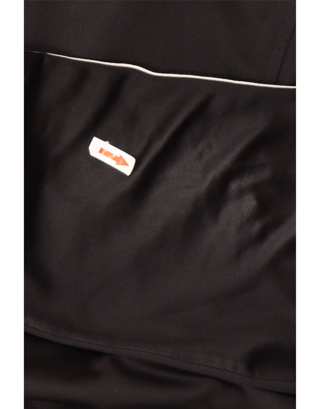 Adidas Mens Tracksuit Top Jacket UK 38/40 Medium Black Polyester
