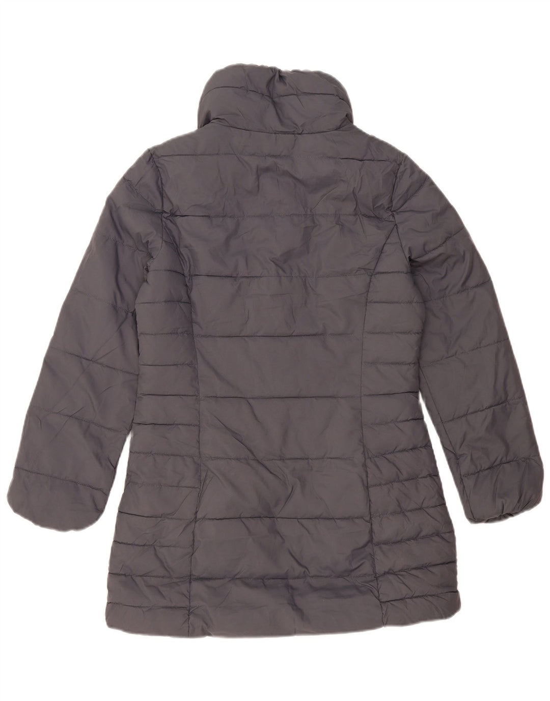 Marks & Spencer Womens Padded Coat UK 10 Small  Grey Polyester