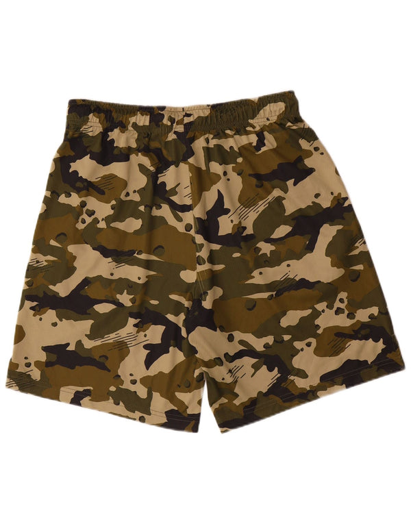 NIKE Mens Dri Fit Sport Shorts Large  Khaki Camouflage