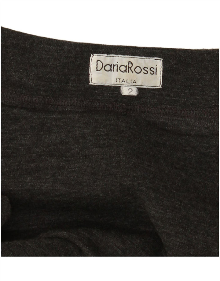 DARIA ROSSI Womens Loose Fit Shift Dress US 2 XS Grey
