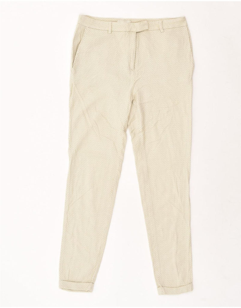 CERRUTI 1881 Womens Slim Suit Trousers IT 46 Large W30 L28  Beige | Vintage Cerruti 1881 | Thrift | Second-Hand Cerruti 1881 | Used Clothing | Messina Hembry 