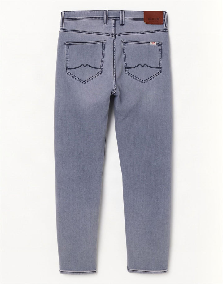 Mustang Mens Oregon Tapered Jeans W34 L32 Blue
