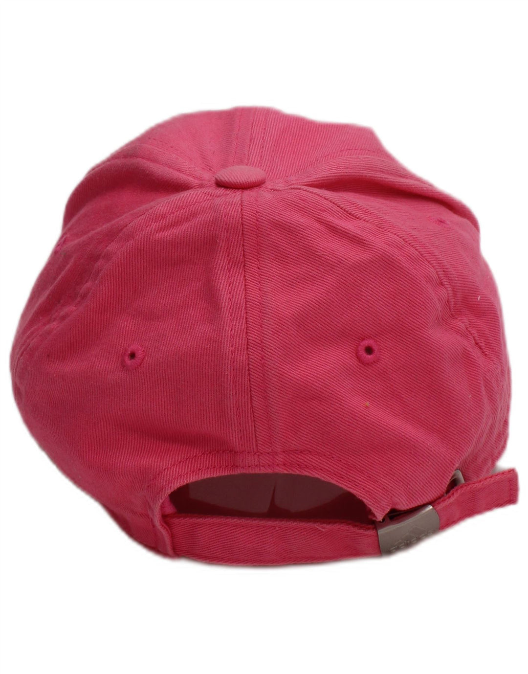Adidas Girls Graphic Baseball Cap One Size Pink Striped Cotton
