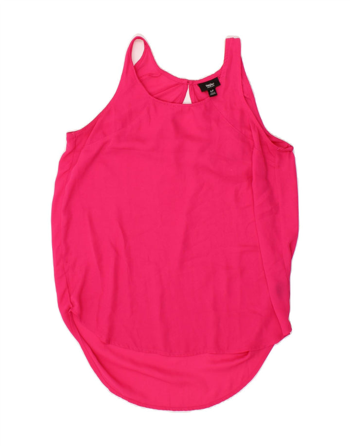 MOSSIMO Womens Vest Top UK 10 Small Pink Polyester Vintage Mossimo and Second-Hand Mossimo from Messina Hembry 
