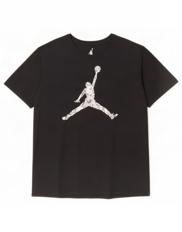 Jordan Mens Graphic T-Shirt Top 2XL Black