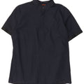 Mossimo Mens Short Sleeve Pullover Shirt Medium Navy Blue Cotton