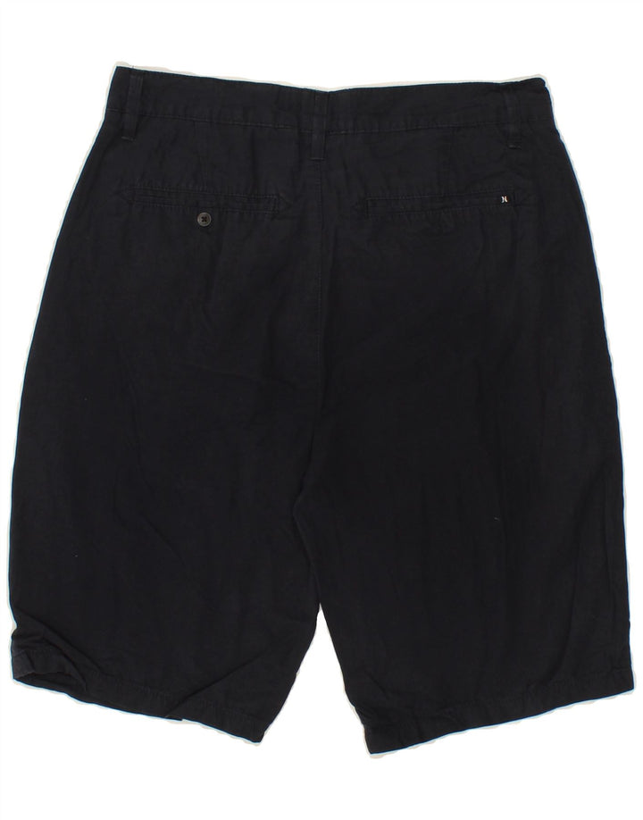 HURLEY Mens Chino Shorts W28 Small Navy Blue Vintage Hurley and Second-Hand Hurley from Messina Hembry 