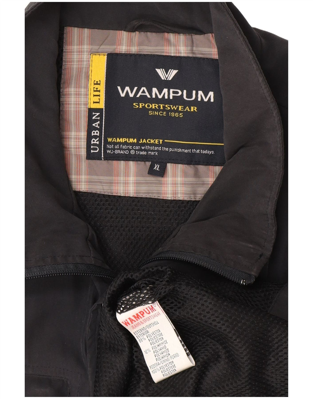 Wampum Mens Utility Gilet UK 42 XL Black Polyester