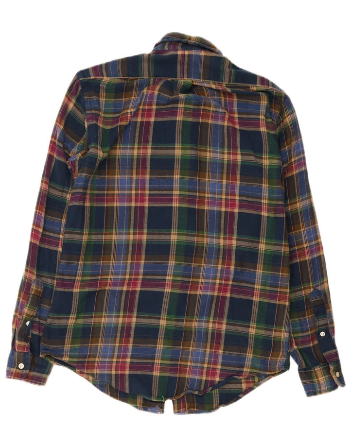 Polo Ralph Lauren Mens Custom Fit Flannel Shirt Small Multicoloured Check