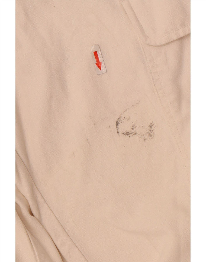 Wrangler Womens Valley Straight Cargo Trousers  W32 L32 White Cotton