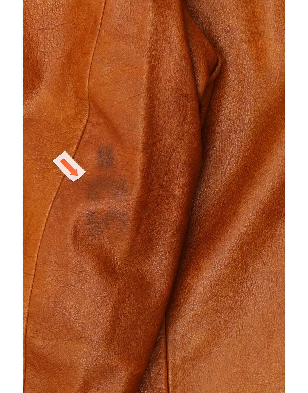 Vintage Mens Leather Jacket UK 38 Medium Brown