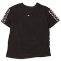 Nike Mens Graphic T-Shirt Top Medium Black Cotton