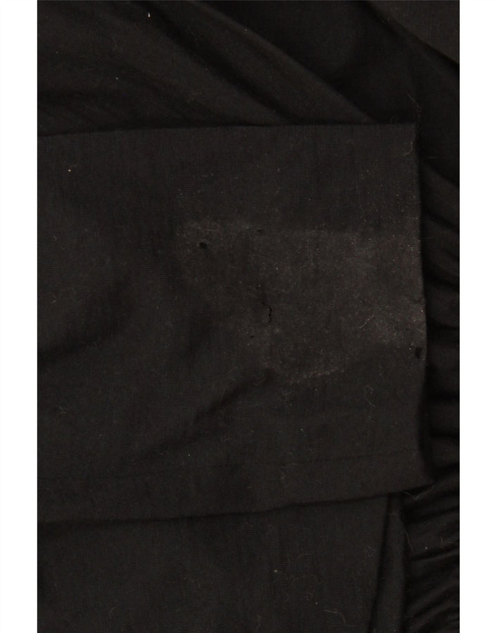 Luisa Spagnoli Womens Shirt Blouse IT 52 2XL Black