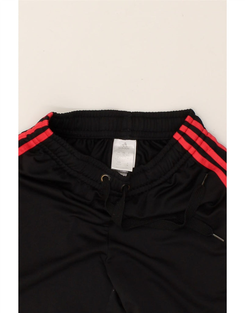 ADIDAS Womens Sport Shorts UK 4/6 XS Black Polyester | Vintage Adidas | Thrift | Second-Hand Adidas | Used Clothing | Messina Hembry 