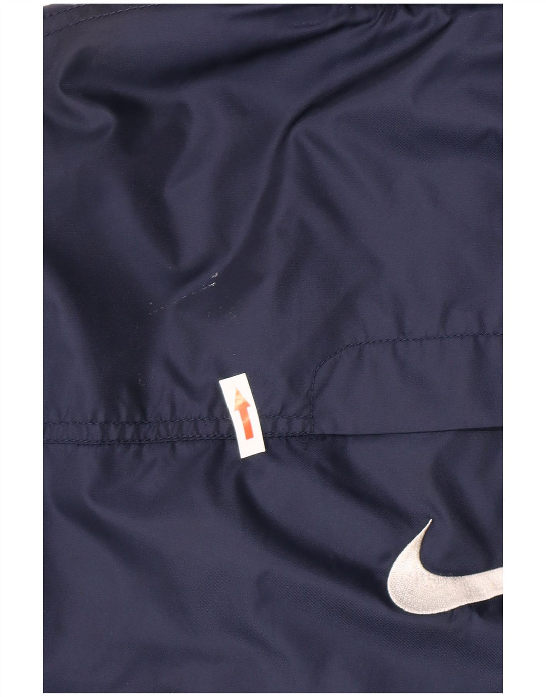 Nike Boys Graphic Hooded Windbreaker Jacket 12-13 Years Large Navy Blue
