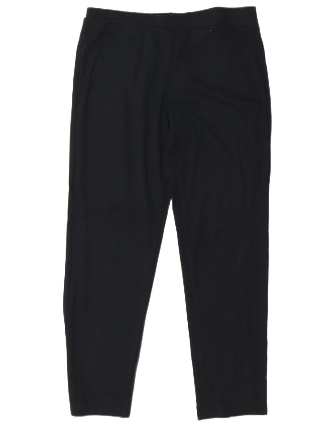Marks & Spencer Womens Leggings UK 14 Large Navy Blue Viscose
