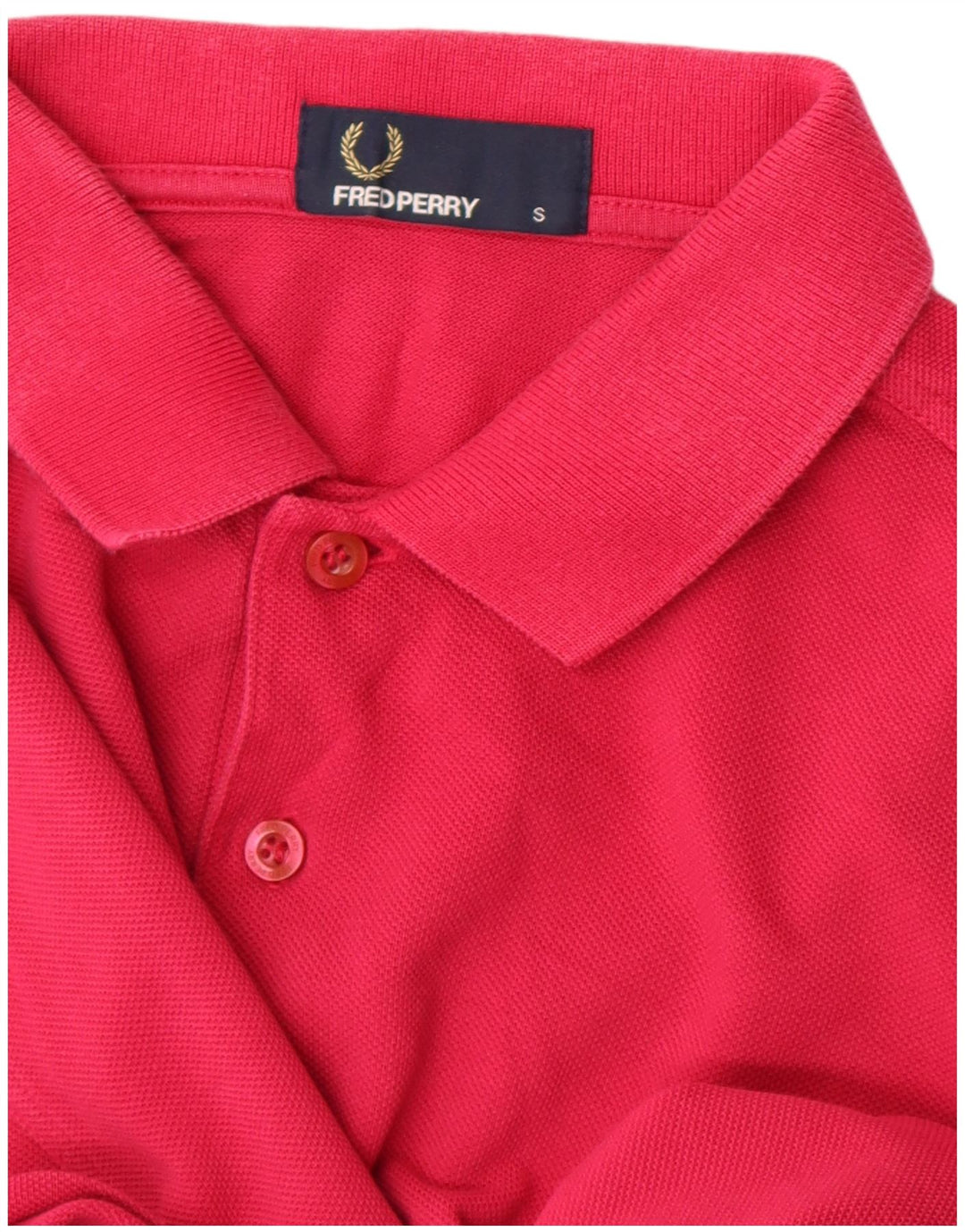 Fred Perry Womens Polo Shirt UK 10 Small Pink