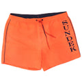 SUNDEK Mens Graphic Swimming Shorts XL Orange Polyester