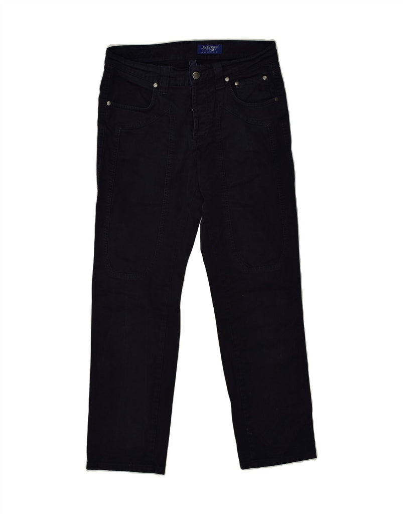 JECKERSON Mens Straight Jeans W31 L27 Navy Blue Cotton | Vintage Jeckerson | Thrift | Second-Hand Jeckerson | Used Clothing | Messina Hembry 