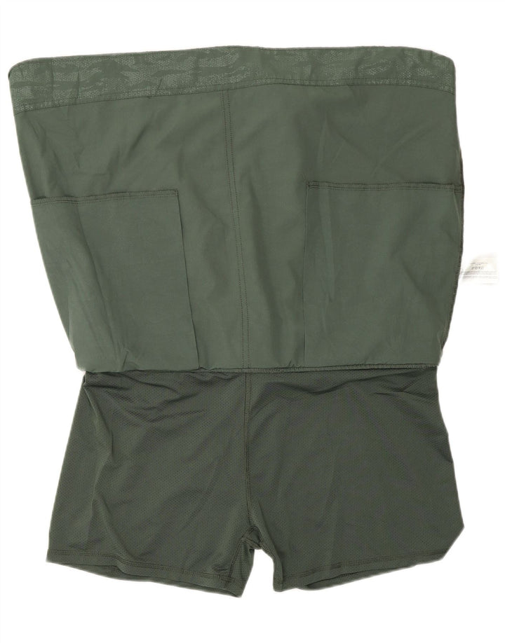 Orvis Womens High Waist Skort UK 18 XL Green Camouflage Polyester