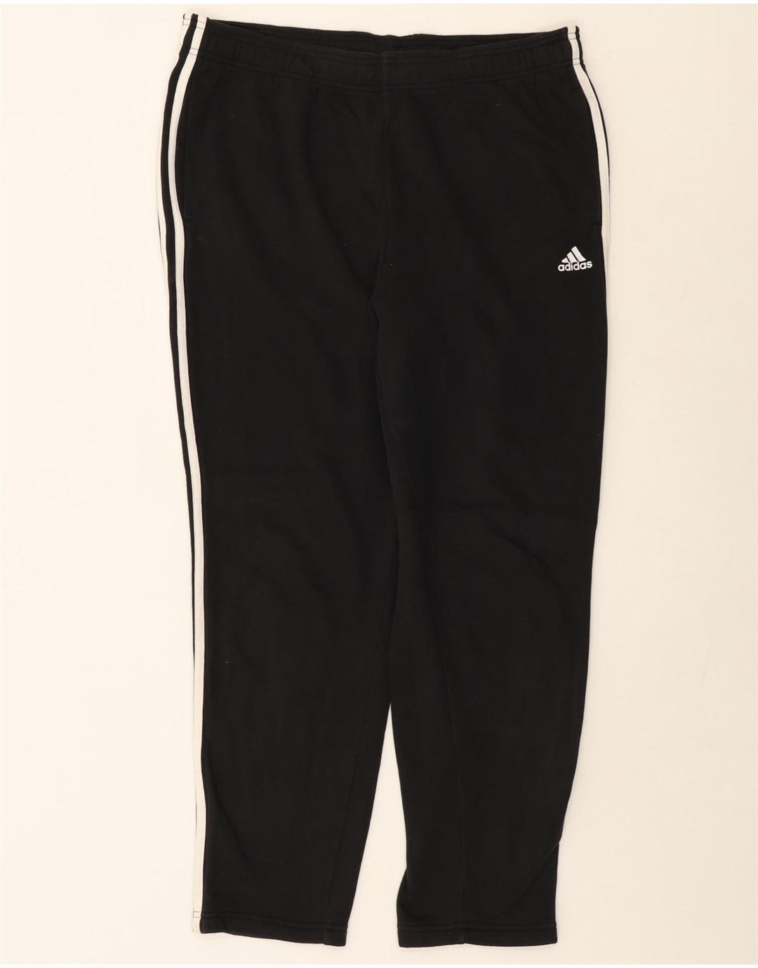 ADIDAS Mens Tracksuit Trousers XL  Black Cotton