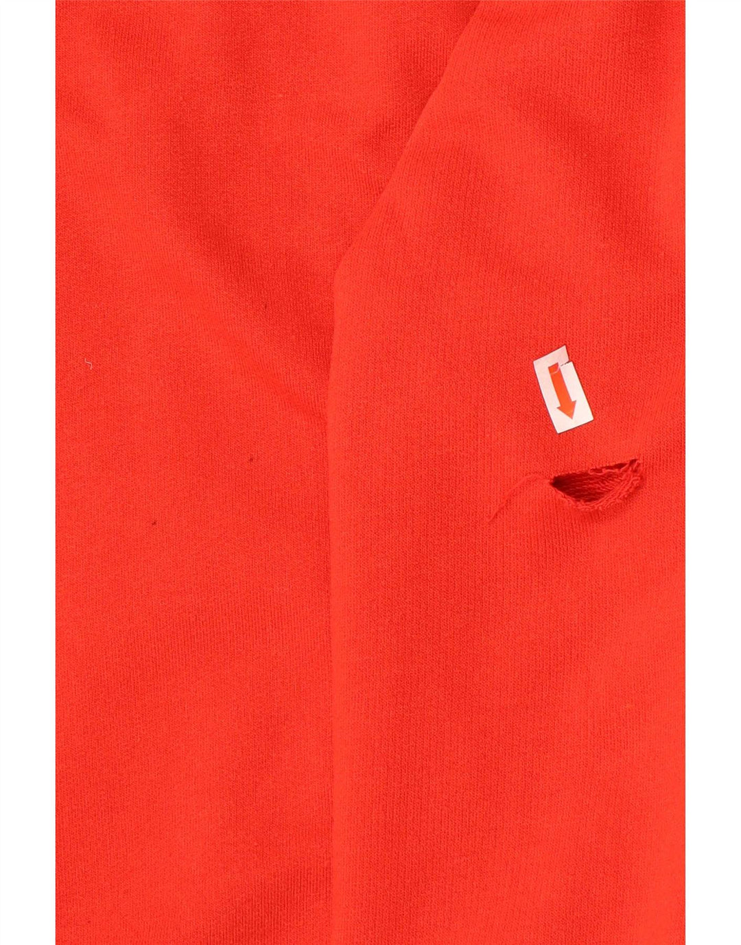 Kappa Mens Zip Neck Sweatshirt Jumper XL Red Cotton