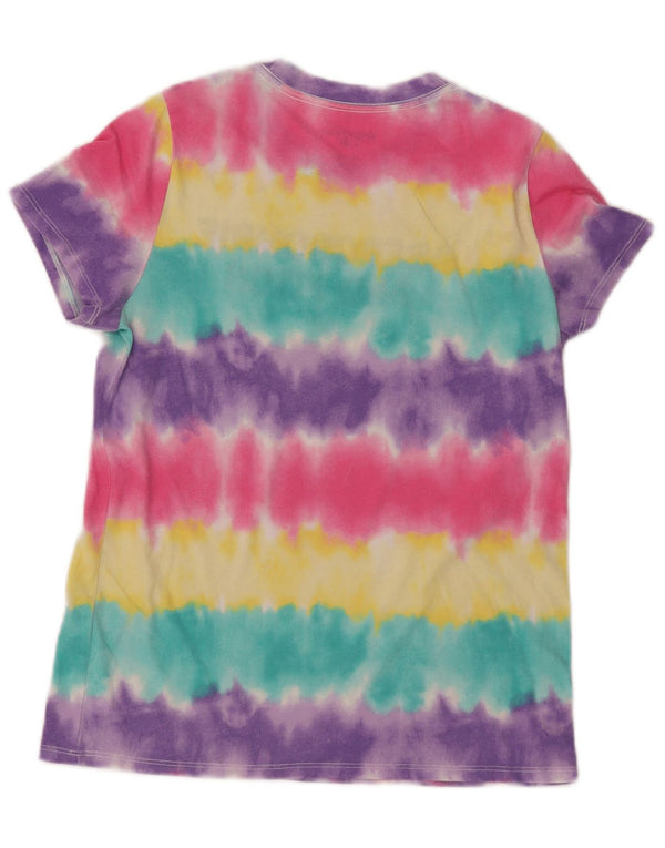 ABERCROMBIE & FITCH Girls Graphic T-Shirt Top 13-14 Years Multicoloured