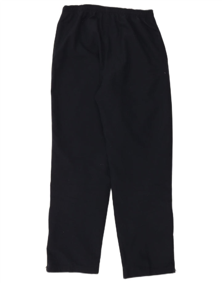 REEBOK Womens Tracksuit Trousers UK 12 Medium  Navy Blue Polyester