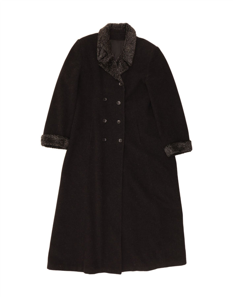 CANDA Womens Double Breasted Coat UK 16 Large  Grey Wool Vintage Canda and Second-Hand Canda from Messina Hembry 